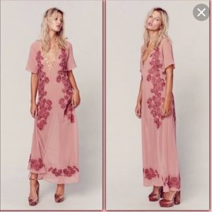 For Love and Lemons Sicily Maxi Dress LIKE NEW